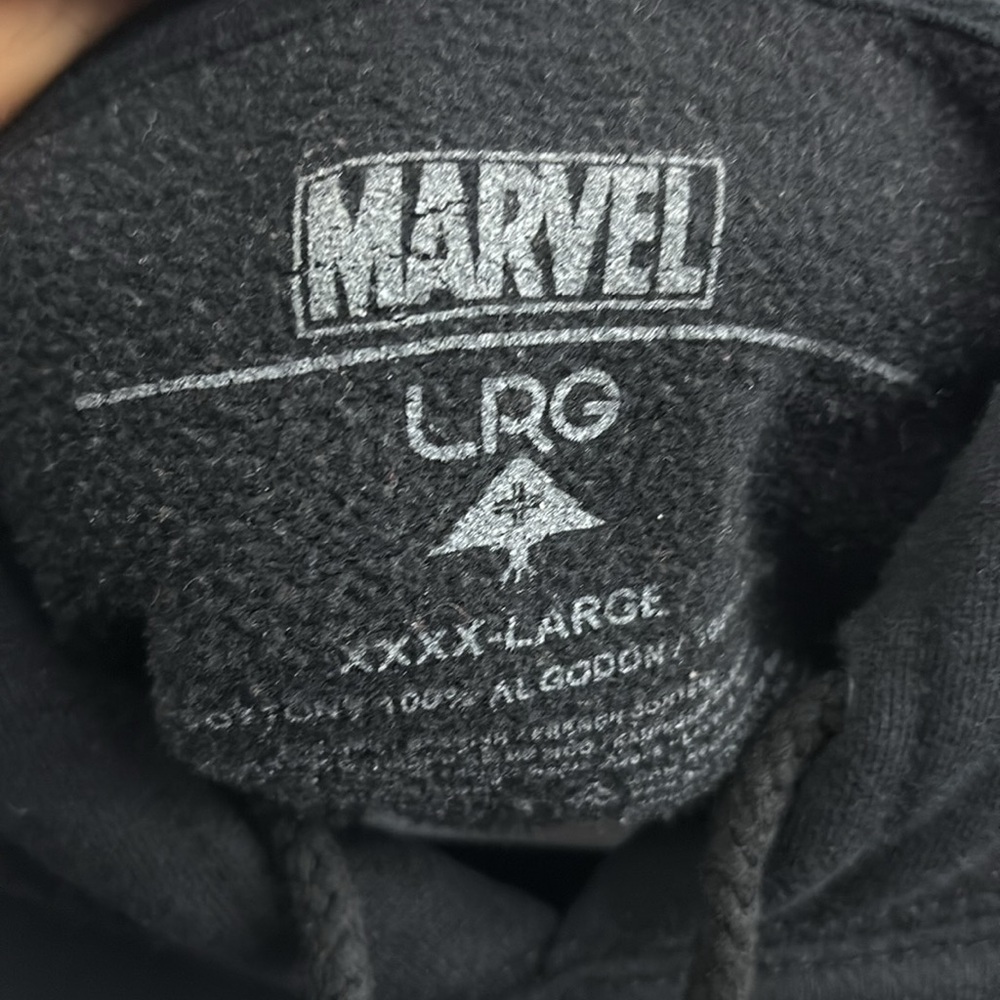 Black Panther Wakanda Forever LRG Hoodie XXXXL Mens Marvel Lifted Research Group - Picture 3 of 9